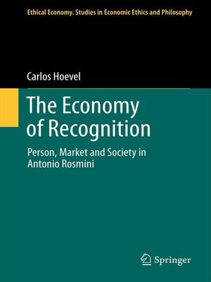 cover image of The Economy of Recognition
